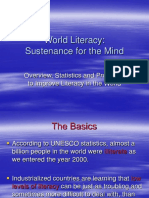 World Literacy: Sustenance For The Mind