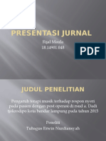 Presentasi Jurnal Anak Rijal