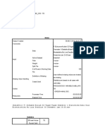 Frequencies: Frequencies Variables BB - Krs TB /order Analysis