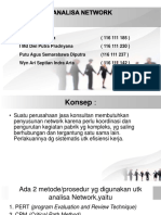 Analisa Network PPT Senin