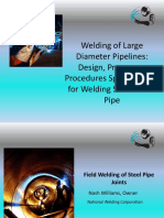 Field Welding Large Diameter Steel Pipe PDF