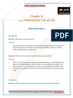 The Fundamental Unit of Life: CBSE Class 9th NCERT Solution: Science