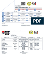 Workplan APRIL 2019