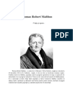 Robert Thomas Malthus - Economie Mondiala