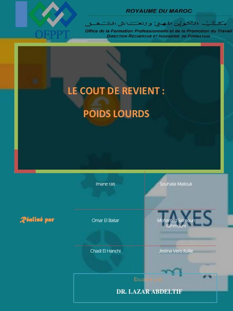 Calcul Cout De Revient Transport Routier Pdf Cout de Revient | PDF | Route | Transport