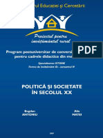 Politica Si Societate