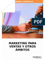 Armando Camarillo Marketing para Ventas y Otros Ambitos Bookboon Noviembre 2018 Síntesis Libro