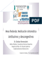 DR Rowensztein Antitusivos y Descongestivos PDF