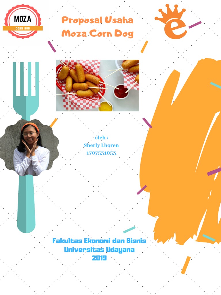 Proposal Usaha Moza Corn Dog