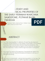 Well Log Study and Petrophysical Properties of The Early Permian Warchha Sandstone, Potwar Basin, Pakistan
