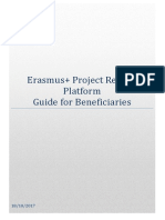 Erasmus+Project Results Platform Guide for Beneficiaries (2)