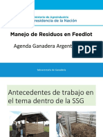 Manejo de Residuos en Feedlot - Agenda Ganadera Argentina 2025