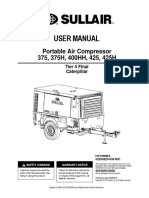 Manual Compressor Sullair 375 PDF