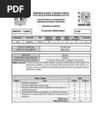 Ecuaciones Diferenciales I