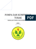 Makalah Pompa Dan Kompresor