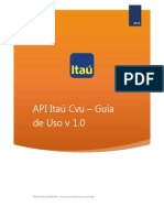 Guia de Uso - API Itau Cvu v1.0