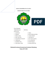 Makalah Keperawatan Jiwa Defisit Perawatan Diri: Politeknik Kesehatan Kementerian Kesehatan Palembang Tahun 2017-2018