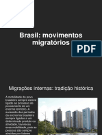 BRASIL Migrações