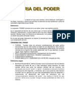 El Poder Es Fruto de Una Relación en Que Unos Mandan y Otros Obedecen