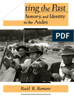 Debating The Past. Music, Memory, and Identity in The Andes, by Raul R. Romero (OUP) PDF