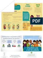 Folleto Ruta de Atencion Vulneracion de Derechos