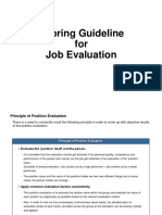  Job Evaluation Guideline