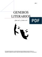 Generos Literarios