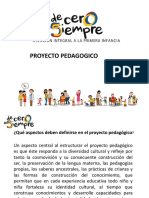 PROYECTO PEDGOGICO