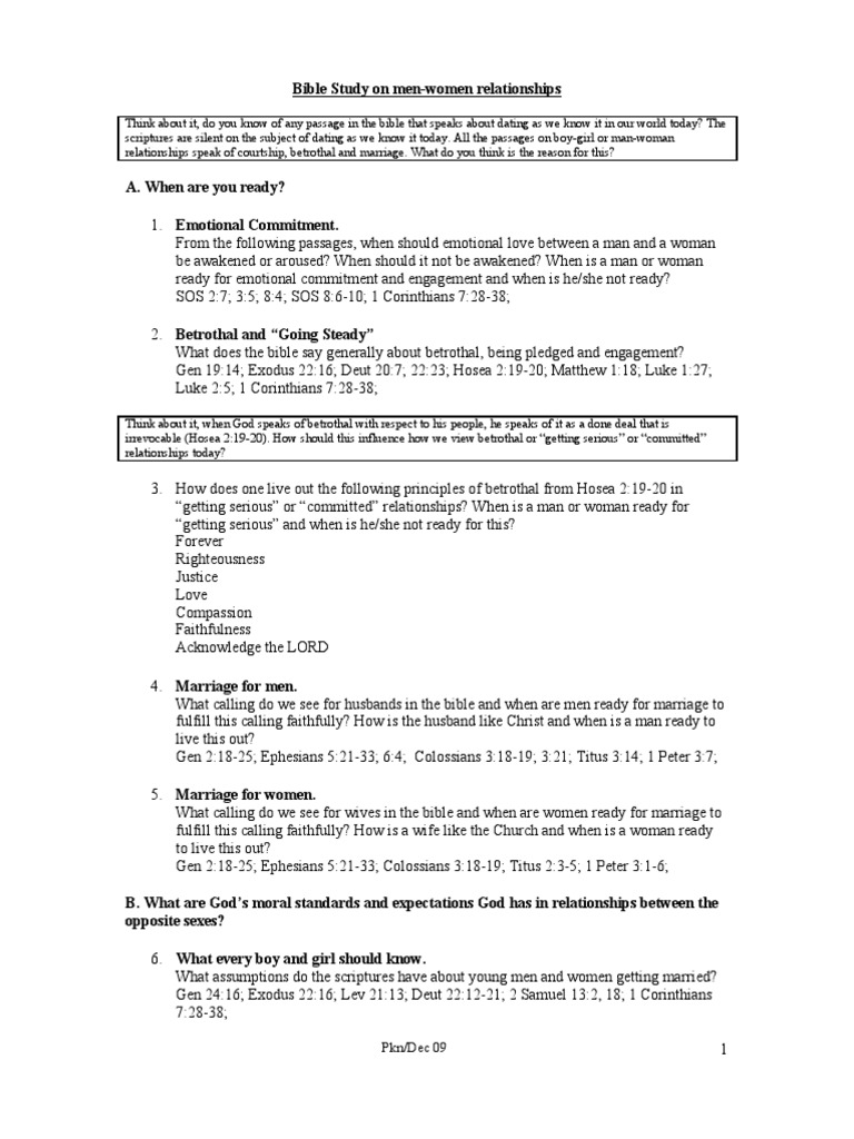 Bible Study On Relationships21 Engagement 8 Views