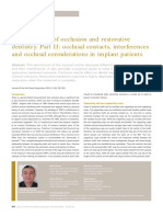 Fundamentals of occlusion and restorative dentistry