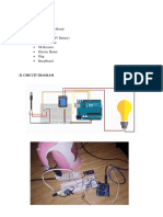 Arduino Uno Board Arduino IDE DC Source (9V Battery) Relay Module 5K Resistor Electric Heater Plug Breadboard