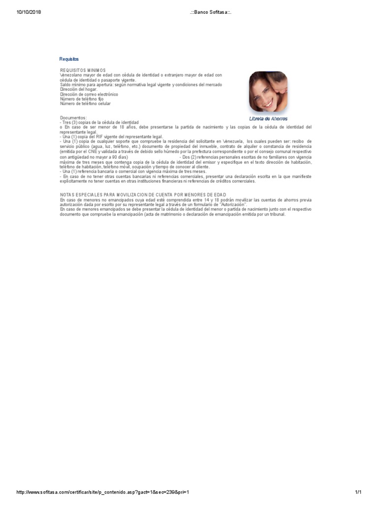 Banco Sofitasa PDF Bancos Business