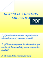 Gestion Educativa y Aprendizaje Org.