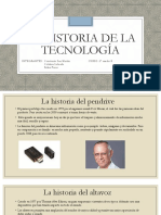 La Historia de La Tecnologia