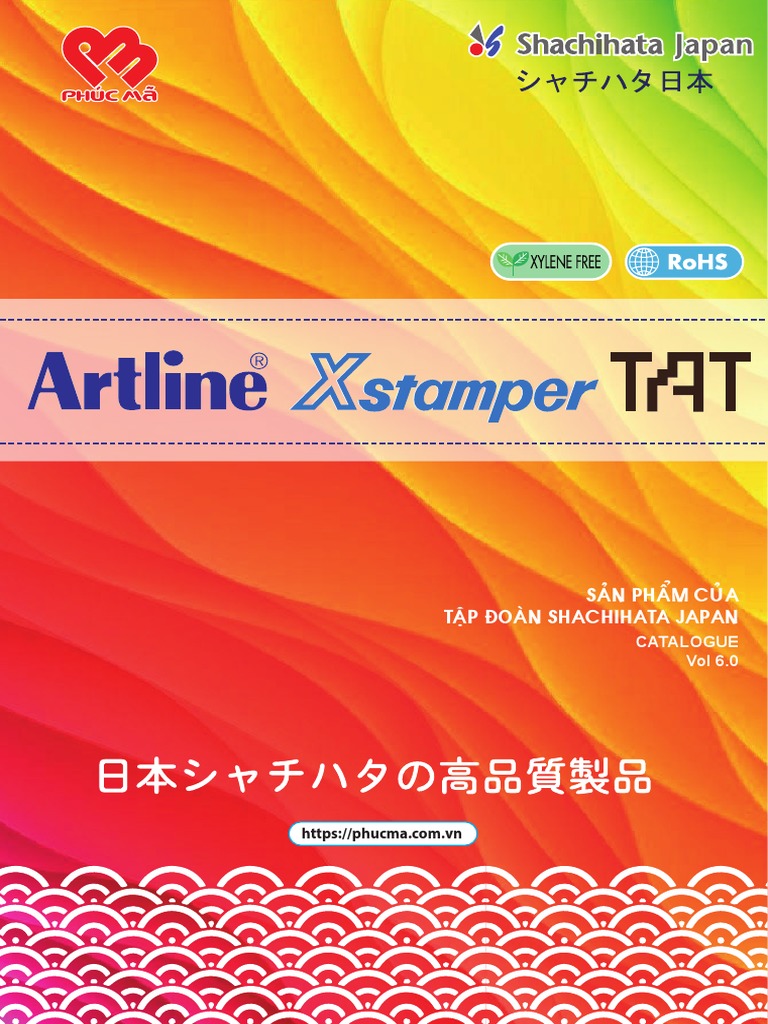 Artline Xstamper TAT Catalogue VN 2018 PDF PDF