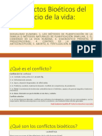 Conflictos Bioéticos Del Inicio de La Vida