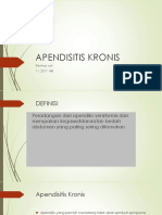 APENDISITIS KRONIS