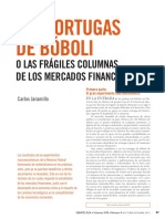 Las Tortugas de Bóboli o Las Frágiles Columnas de Los Mercados Financieros