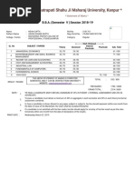 Chhatrapati Shahu Ji Maharaj University, Kanpur PDF