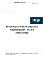 Especificaciones Tecnicas de Arquitectura - Cerco Perimetrico.docx