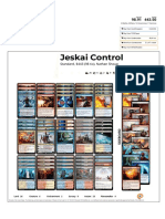 Jeskai Control by Nathan Shoup Visual Deck View