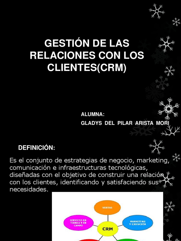 Gestión de Las Relaciones Con Los Clientes (CRM) | PDF | Conocimiento ...