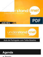 Understand Me - AULA 3 curso de portugues