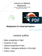 Lectures On Medical Biophysics: Biophysics of Visual Perception