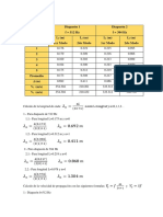 Calculos de La Tabla 2