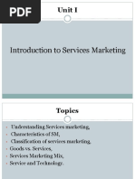 Unit 1 Introduction to Service Marketing NMP