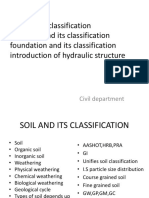 Soil classification and types