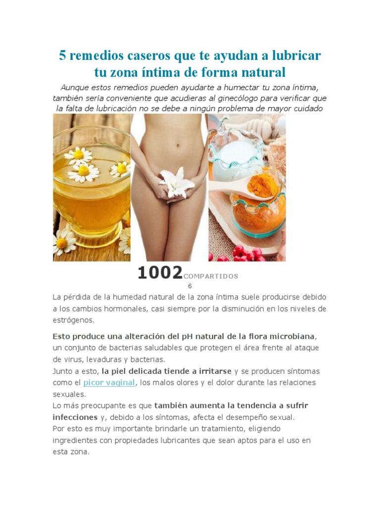 lubricante vaginal casero Lubricantes vaginales naturales y glicerina main image 0