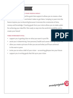 Vision and Goals Worksheets PDF