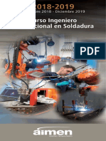 Ing - Intern. de Soldadura - Iwe2018-2019 PDF